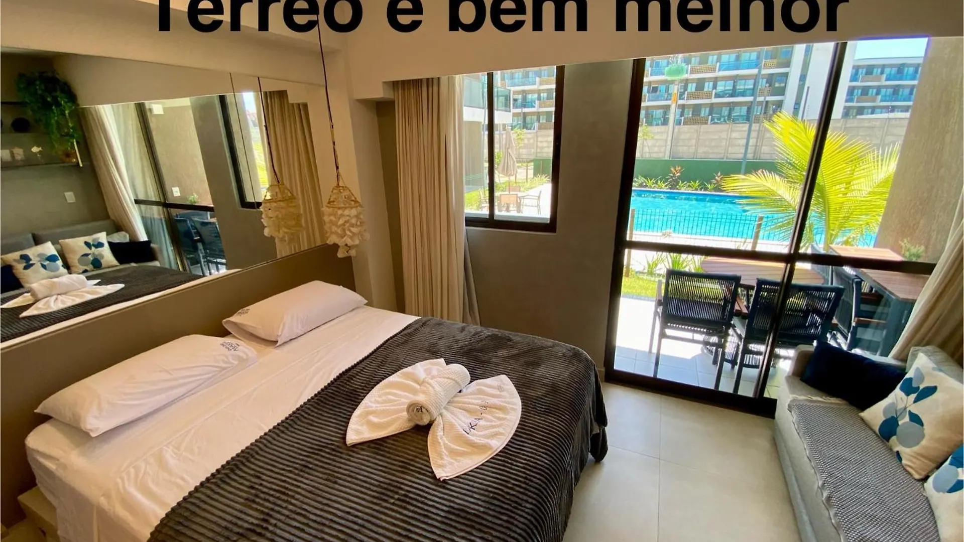 Apartamento Makia Beach By Essence - Muro Alto, Pôrto das Galinhas